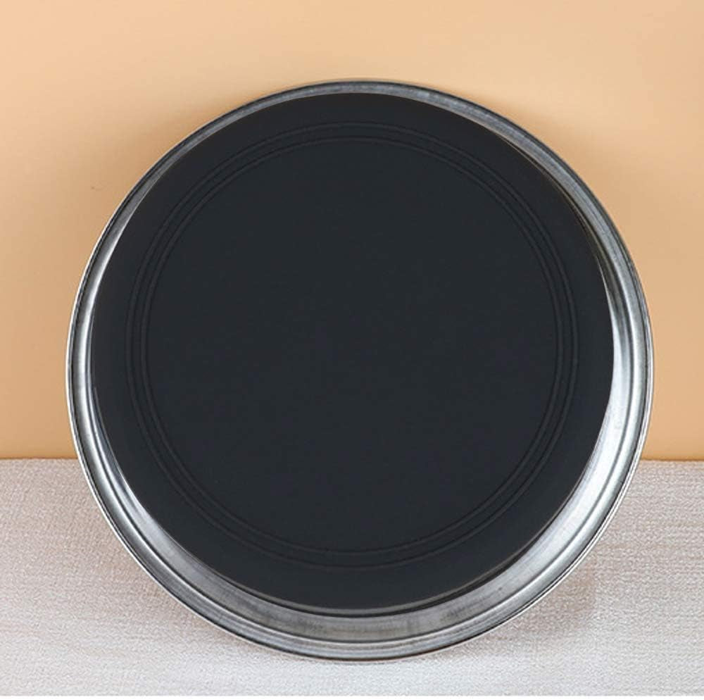 Stainless Steel Dog Bowls by , Water Bowl Feeder Dog Bowls with Non-Slip Silicone Bases, Pet Food Bowl, Dog Cat Plate Bowls for Medium and Large(S-14Cm)