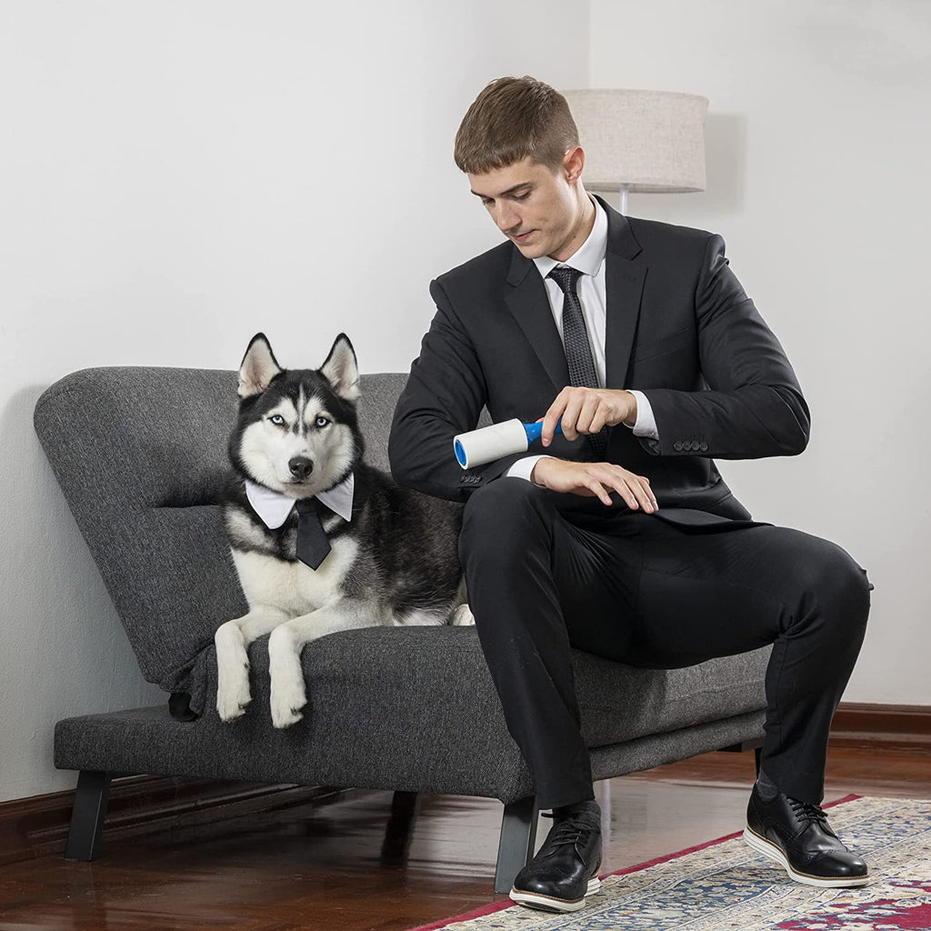 Extra Sticky Lint Roller Mega Value Set 450 Sheets for Pet Hair Removal Dog and Cat Lint Remover 5 Pack