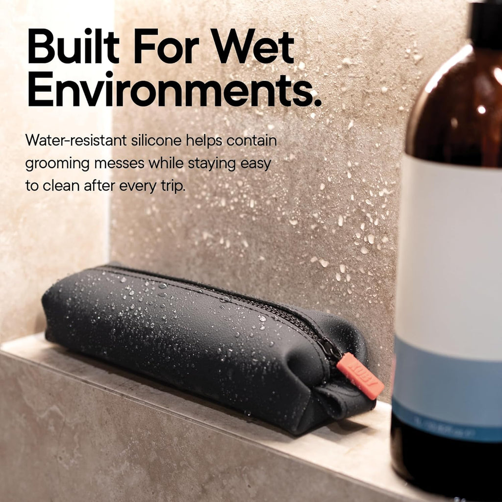 the Koby Dopp Kit Toiletry Bag – Mini 22 X 7 X 5Cm, Charcoal