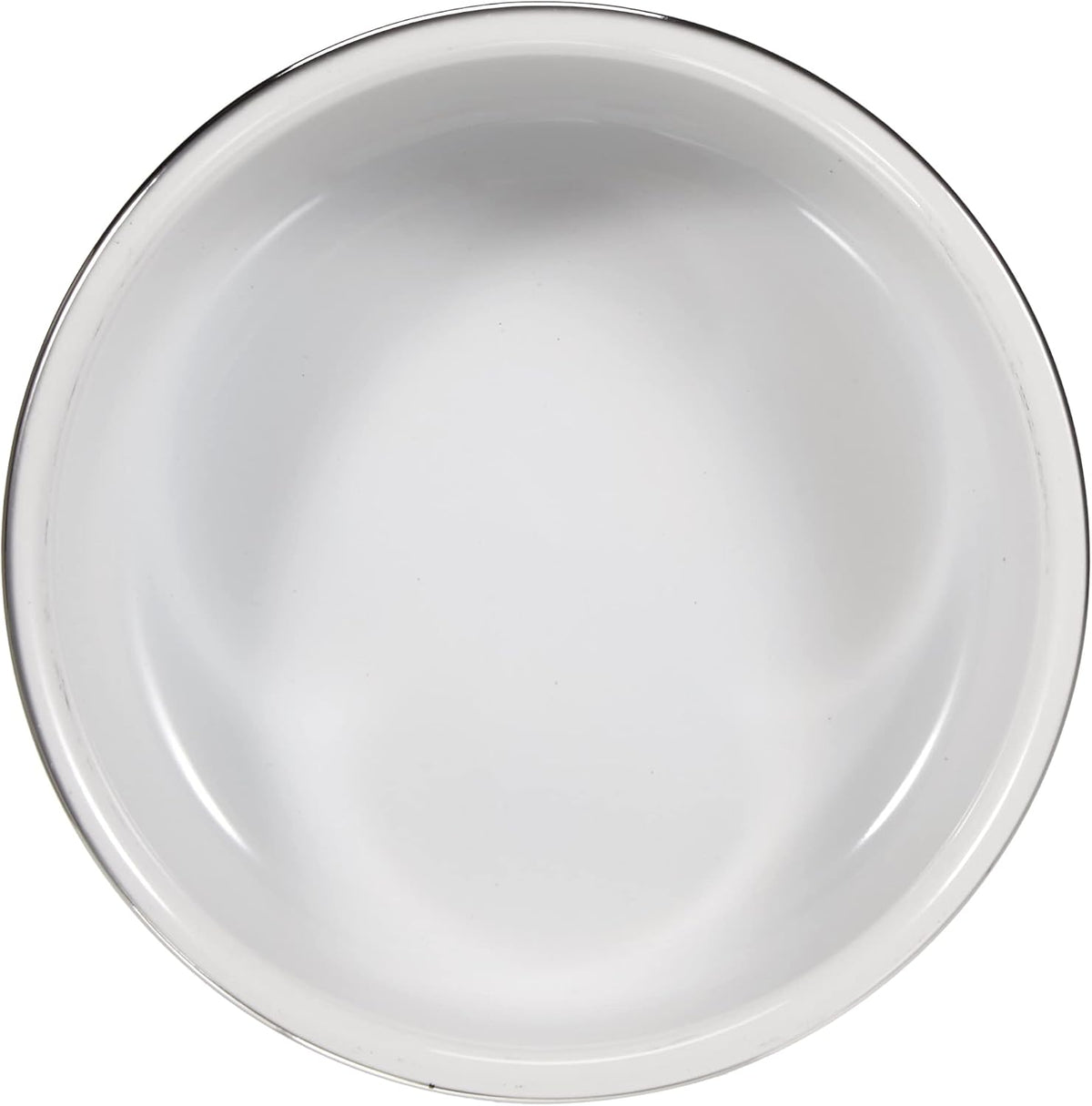 Ceramic Cat Bowl, 11 Cm (Pack of 1), Silver/White
