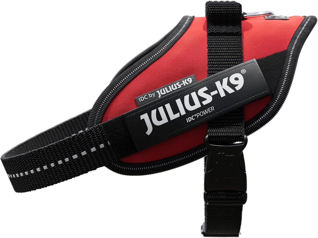 JULIUS-K9 IDC Powerharness, S, No Pull Dog Harness, Red