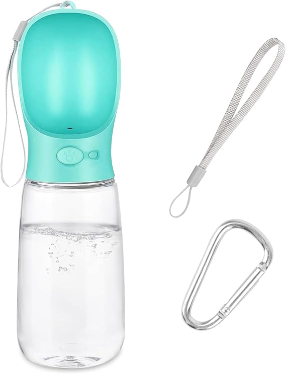 550ml Dog Water Bottle – Leak-Proof Portable Pet Water Dispenser for Dogs & Puppies, Travel, Walking & Hiking