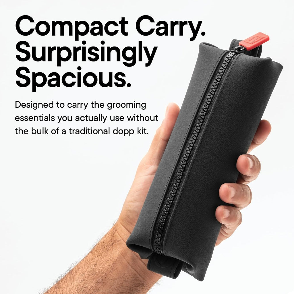 the Koby Dopp Kit Toiletry Bag – Mini 22 X 7 X 5Cm, Charcoal