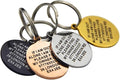 Personalised Engraved Dog Tag for Dogs & Cats – Custom Pet ID Name Collar Tag, Hand Finished in the UK