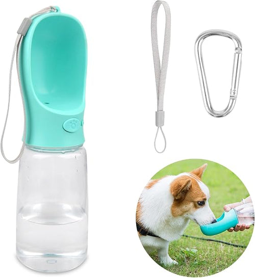 550ml Dog Water Bottle – Leak-Proof Portable Pet Water Dispenser for Dogs & Puppies, Travel, Walking & Hiking