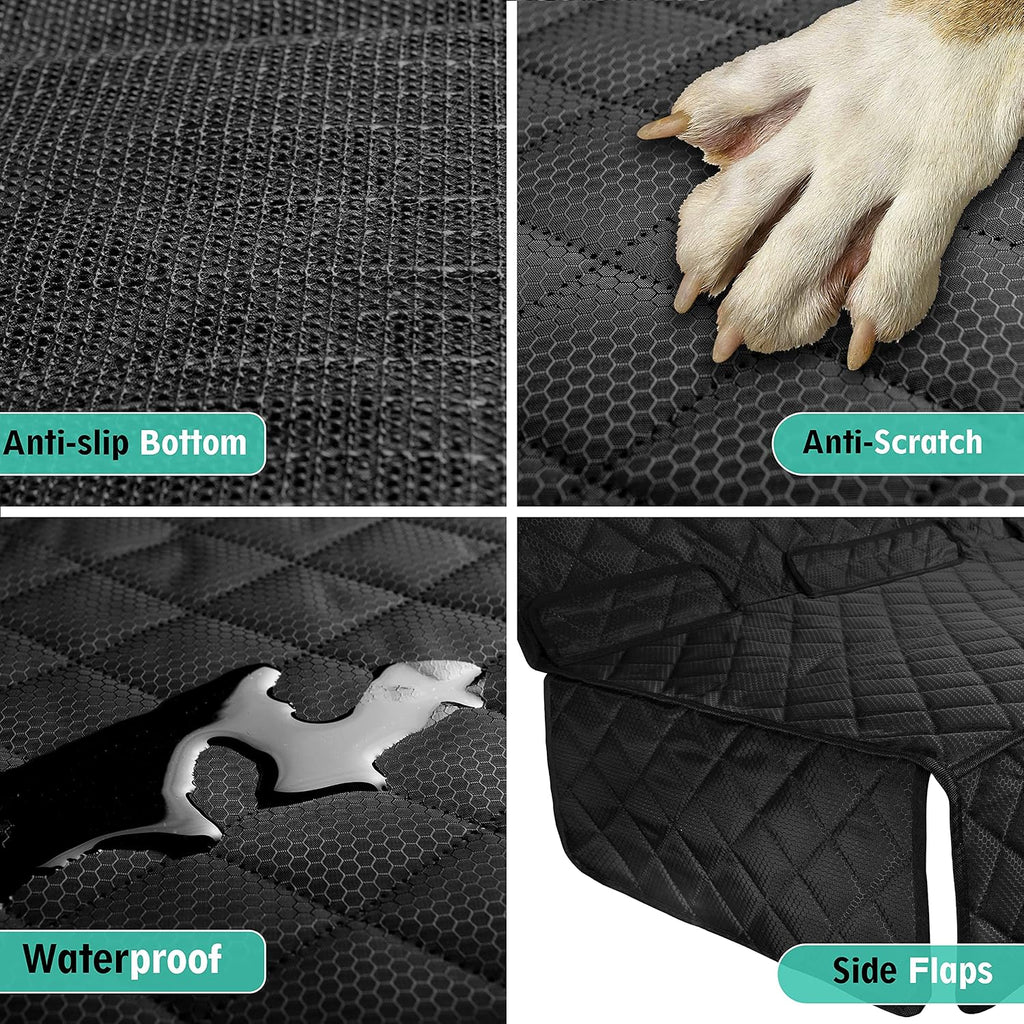 Premium Dog Car Seat Cover with Armrest Opening with ISOFIX 45X133Cm