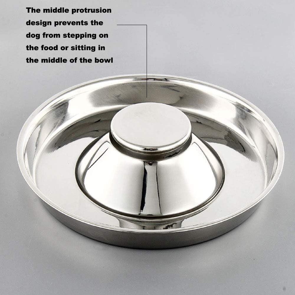Stainless Steel Puppy Feeding Bowls - Metal Dog Bowls for Weaning Puppies, Can Be Used for Water and Food (30Cm/2Pcs)