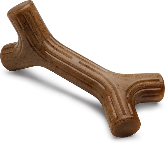 Benebone Bacon Stick Dog Chew Toy – Durable Real Bacon-Flavoured Chew Toy for Aggressive Chewers, Large