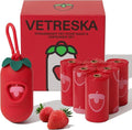 VETRESKA Dog Poo Bags with Dispenser – 105 Extra Thick Leak-Proof Dog Waste Bags