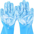 Pecute Silicone Pet Grooming Gloves – Bathing & Massage Brush for Dogs & Cats, Pet Hair Removal & Grooming Gloves