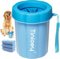 Dog Paw Cleaner Cup – Medium Paw Washer with Soft Silicone Brush for Dogs, Mud & Dirt Remover
