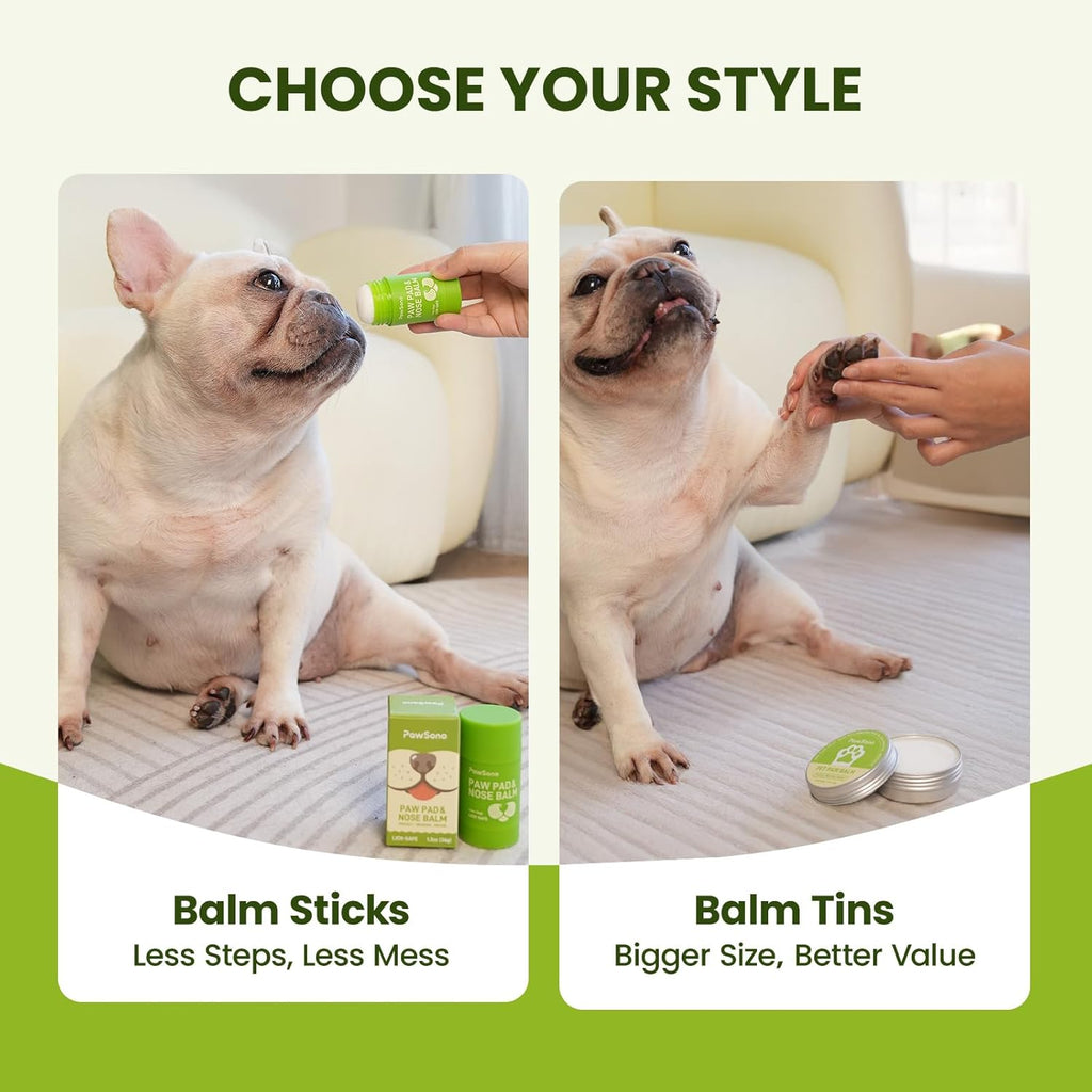 PawSono Lick-Safe Dog Paw & Nose Balm Stick with Coconut Oil – Dog Paw & Nose Care, Moisturising BalmPawSono Lick-Safe Dog Paw & Nose Balm Stick with Coconut Oil – Dog Paw & Nose Care, Moisturising Balm