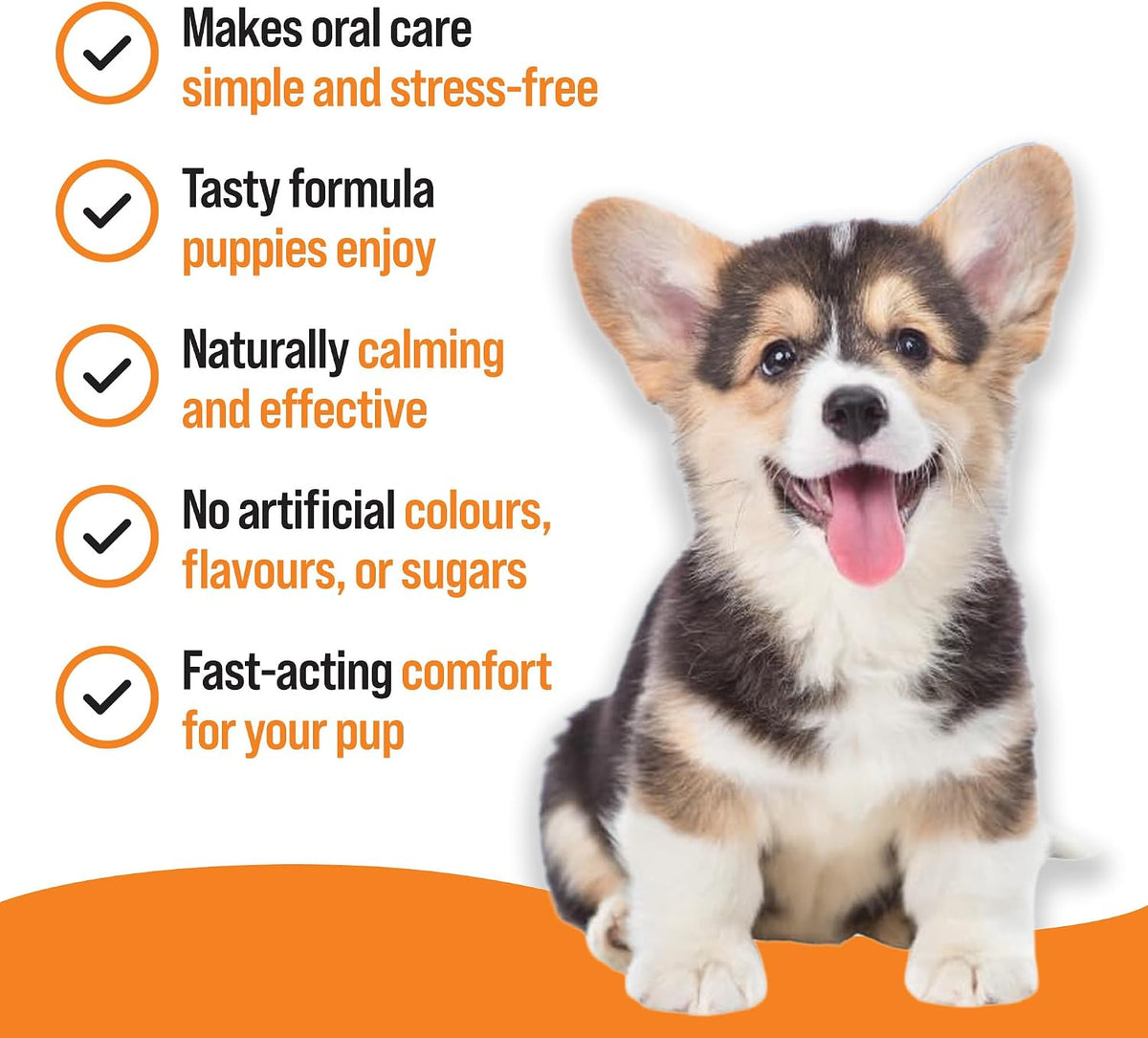 VETIQ Fast Pain Relief Teething Gel for Dogs & Puppies – Helps Relieve Teething Irritation & Unwanted Chewing, 50g