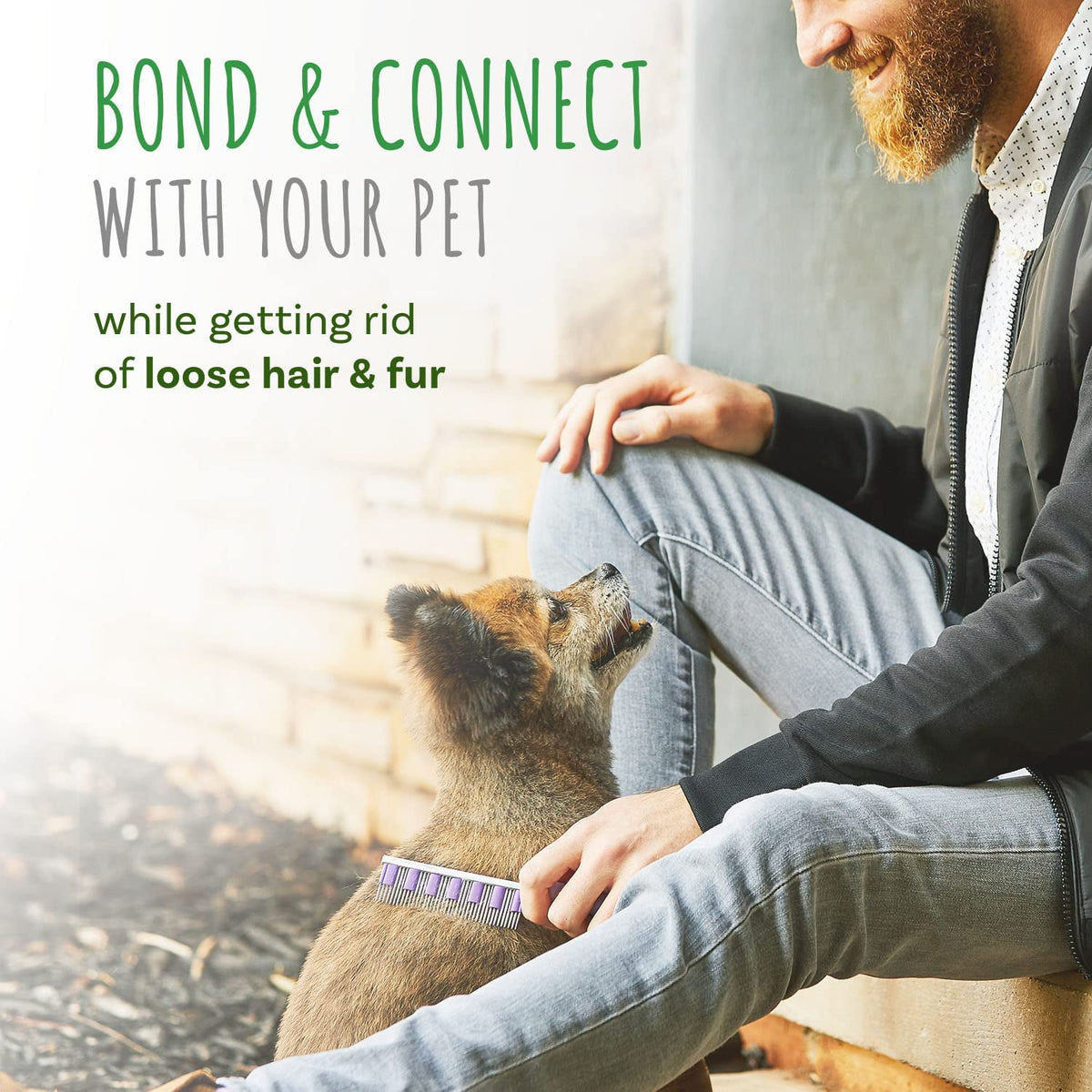 – Hair Buster Comb for Rabbits, Guinea Pigs & Small Pets | Gentle, Efficient Grooming Tool for Removing Loose Hair & Reducing Shedding