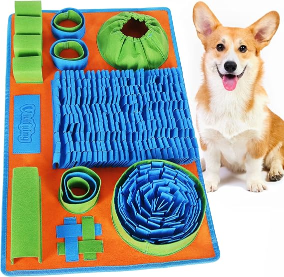 Vivifying Snuffle Mat for Dogs – Interactive Feeding & Enrichment Toy for Boredom Relief, Slow Feeding & Mental Stimulation