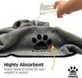 Elite Paws® UK Ultra-Absorbent Microfibre Dog Towel – Quick Dry Pet Towel for Dogs, 140 x 70cm, 1 Pack