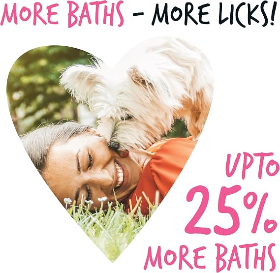 BUGALUGS Baby Fresh Dog Shampoo – Vegan Puppy & Dog Grooming Shampoo with Baby Powder Scent, 625ml
