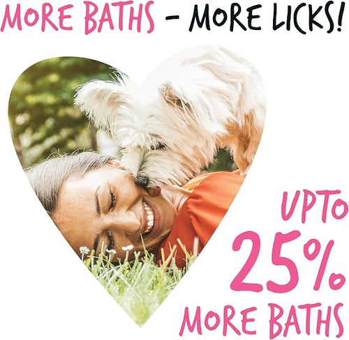 BUGALUGS Baby Fresh Dog Shampoo – Vegan Puppy & Dog Grooming Shampoo with Baby Powder Scent, 625ml