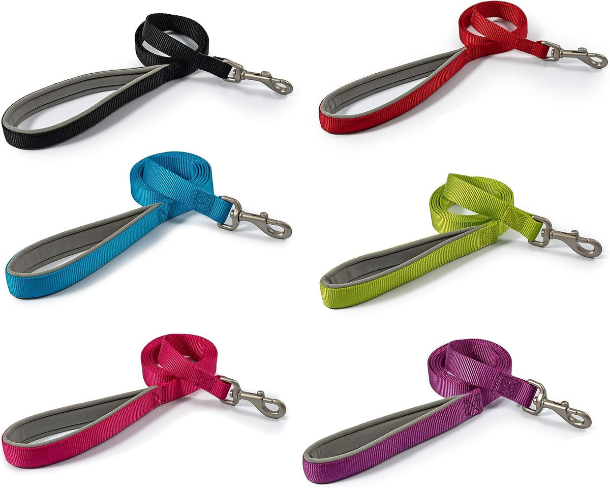 Padded Nylon Lead Black 1M X 25Mm
