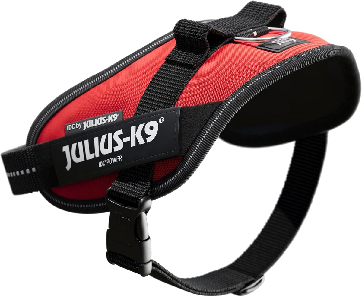 JULIUS-K9 IDC Powerharness, S, No Pull Dog Harness, Red