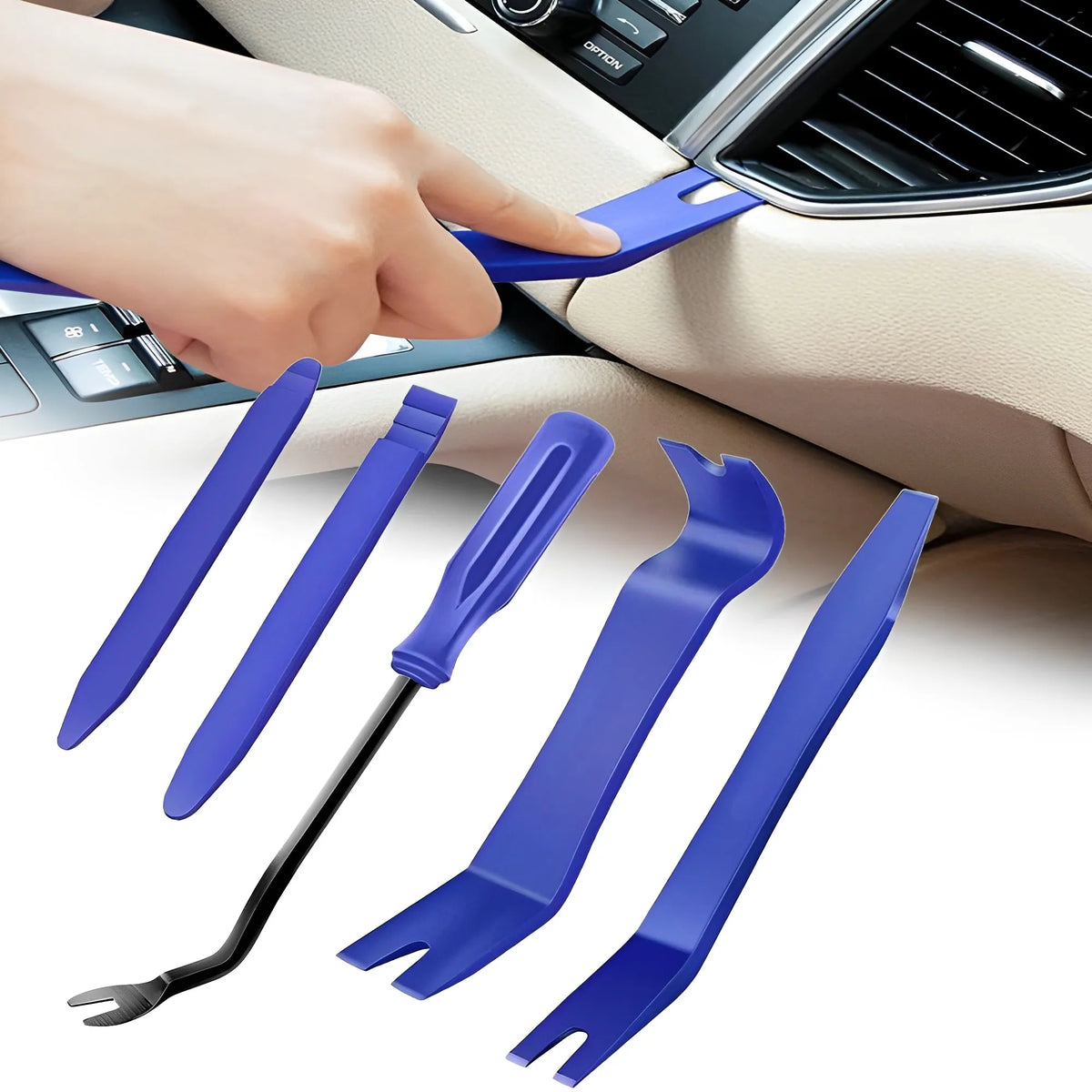 Car Hand Tool Set Car Disassembly Tool Kit Stereo Repair DVD Repair Tool Dashboard Removal Tool Interior Plastic Trim Panel