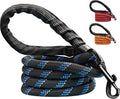 Dog Lead with Soft Padded and anti Slip Comfortable Rope Handle, 5 FT Strong Dog Leads, Highly Reflective Dog Leash for Puppy, Medium and Large Dogs