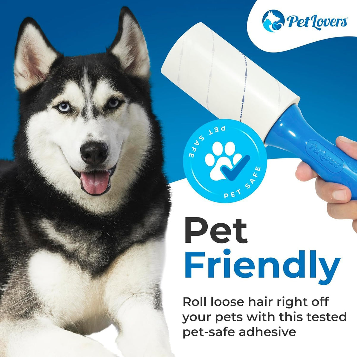 Extra Sticky Lint Roller Mega Value Set 450 Sheets for Pet Hair Removal Dog and Cat Lint Remover 5 Pack