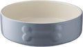 Colour Mix Grey Dog Bowl 15Cm |500Cml Capacity |Stoneware Pet Bowl for Food & Water | Dishwasher, Freezer & Microwave Safe