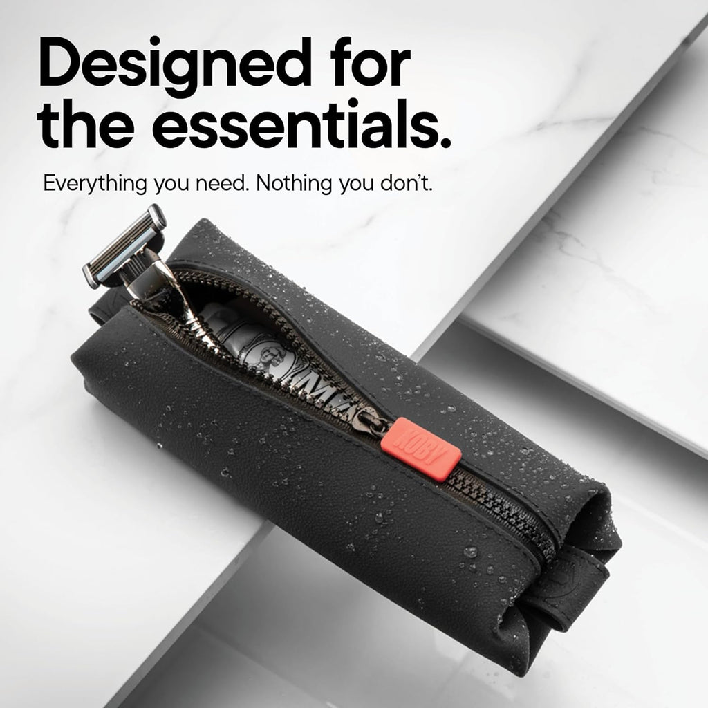 the Koby Dopp Kit Toiletry Bag – Mini 22 X 7 X 5Cm, Charcoal