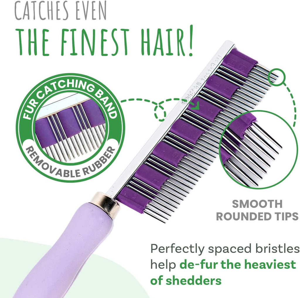 – Hair Buster Comb for Rabbits, Guinea Pigs & Small Pets | Gentle, Efficient Grooming Tool for Removing Loose Hair & Reducing Shedding