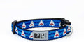RC Pets 1 Inch Adjustable Dog Clip Collar, Large, Shark Attack