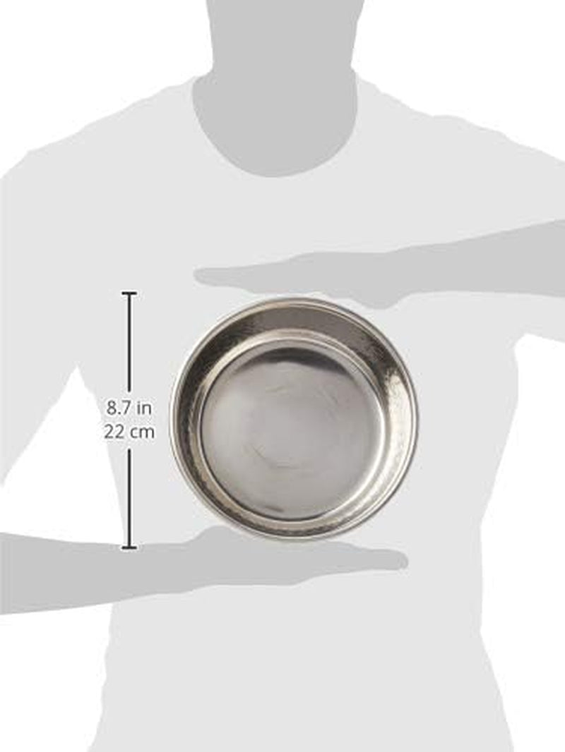 Large Hammered Copper Stainless Steel Dog Bowl 1900Ml – Non-Slip, Stylish & Modern Pet Feeding Bowl for Dogs, Durable & Easy to Clean